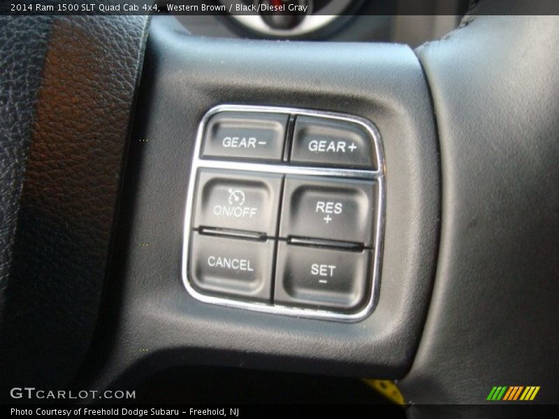 Western Brown / Black/Diesel Gray 2014 Ram 1500 SLT Quad Cab 4x4