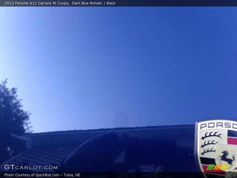 Dark Blue Metallic / Black 2011 Porsche 911 Carrera 4S Coupe