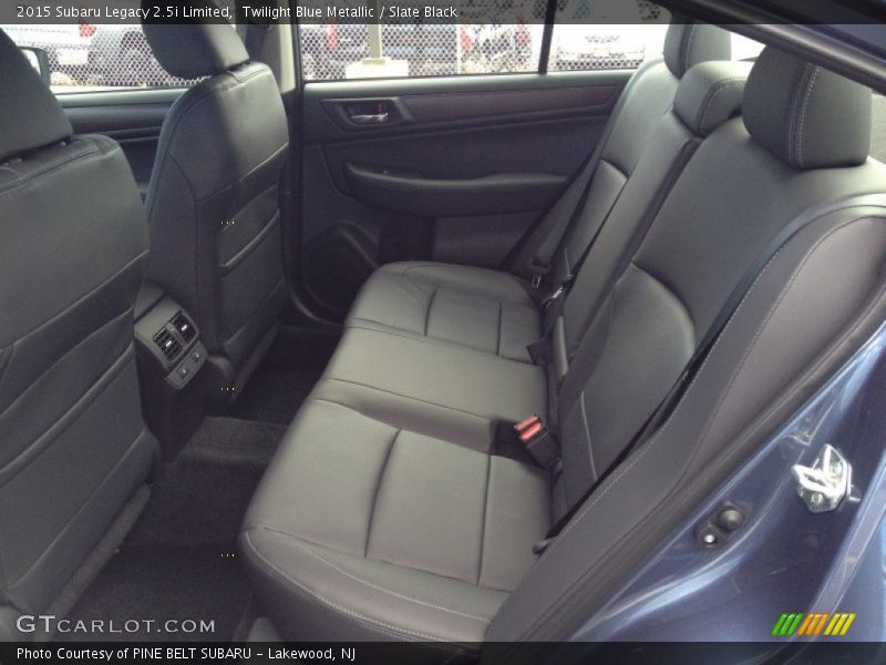 Twilight Blue Metallic / Slate Black 2015 Subaru Legacy 2.5i Limited