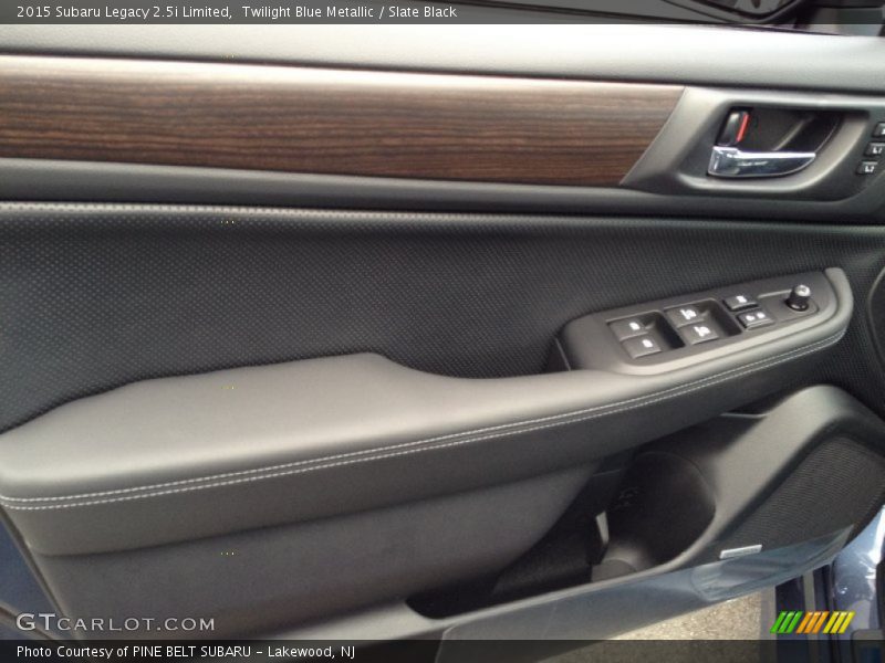 Twilight Blue Metallic / Slate Black 2015 Subaru Legacy 2.5i Limited