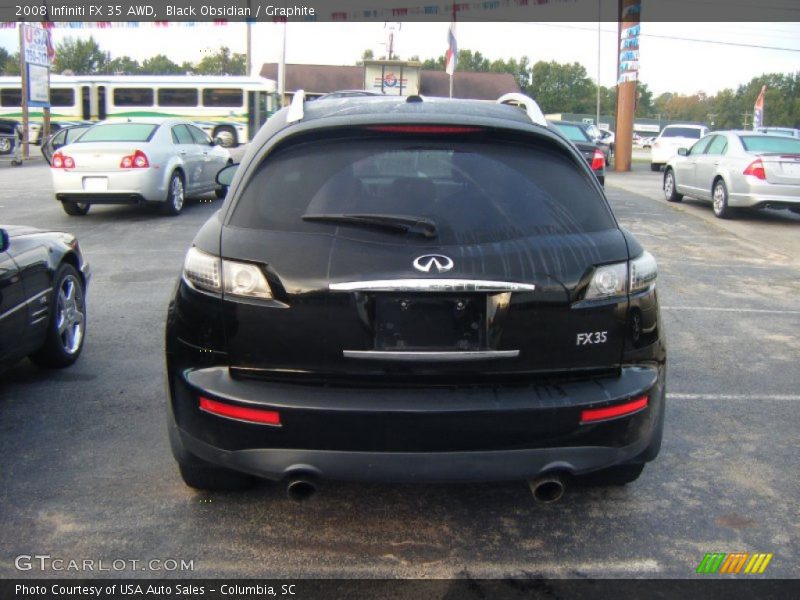 Black Obsidian / Graphite 2008 Infiniti FX 35 AWD