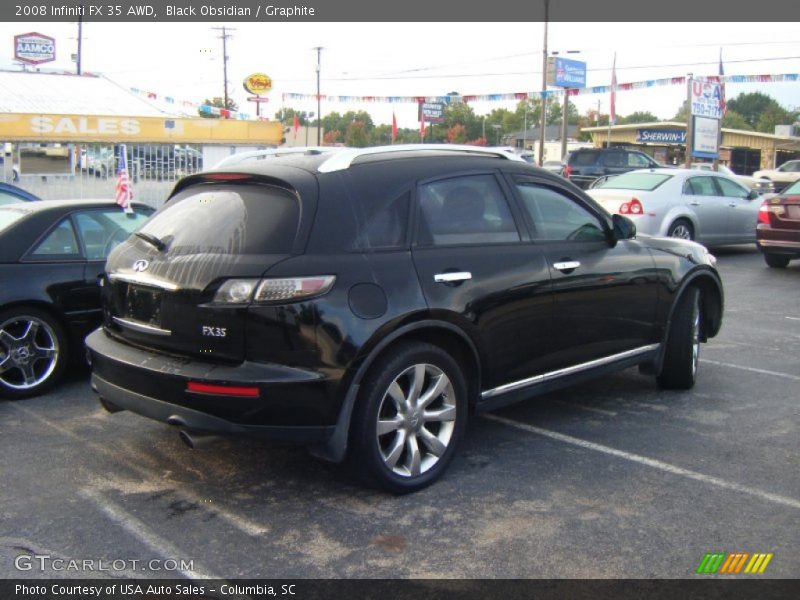 Black Obsidian / Graphite 2008 Infiniti FX 35 AWD