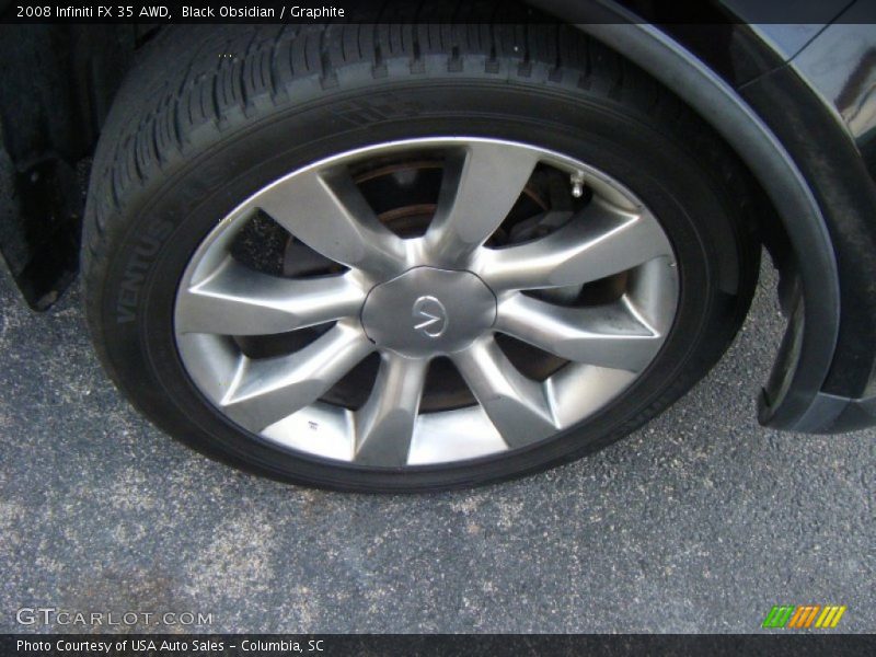 Black Obsidian / Graphite 2008 Infiniti FX 35 AWD