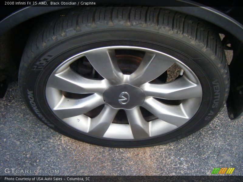 Black Obsidian / Graphite 2008 Infiniti FX 35 AWD