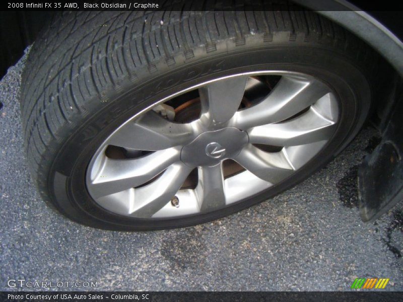 Black Obsidian / Graphite 2008 Infiniti FX 35 AWD