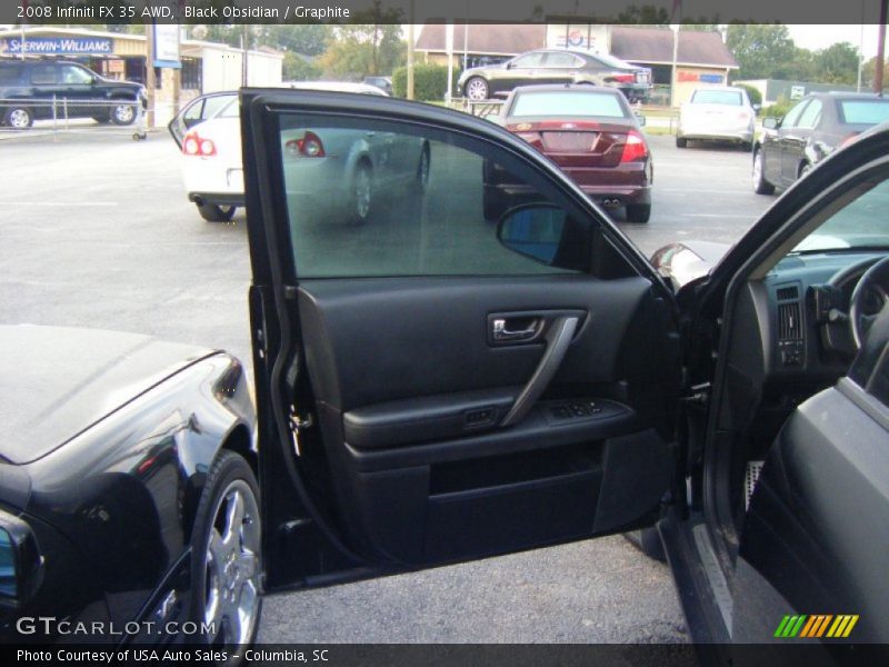 Black Obsidian / Graphite 2008 Infiniti FX 35 AWD