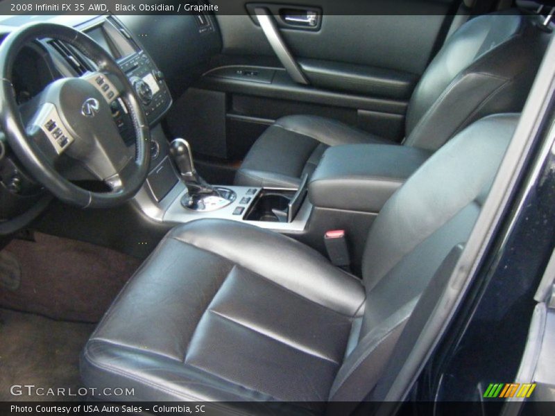 Black Obsidian / Graphite 2008 Infiniti FX 35 AWD