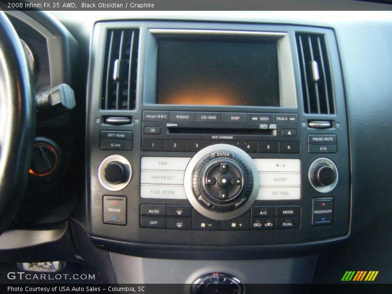 Black Obsidian / Graphite 2008 Infiniti FX 35 AWD