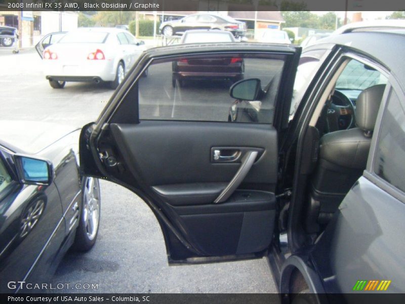 Black Obsidian / Graphite 2008 Infiniti FX 35 AWD