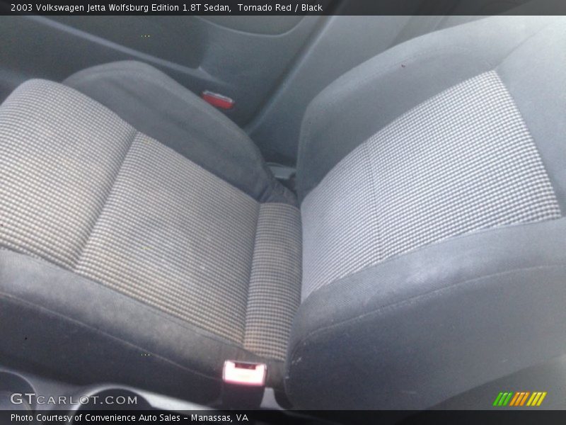 Tornado Red / Black 2003 Volkswagen Jetta Wolfsburg Edition 1.8T Sedan