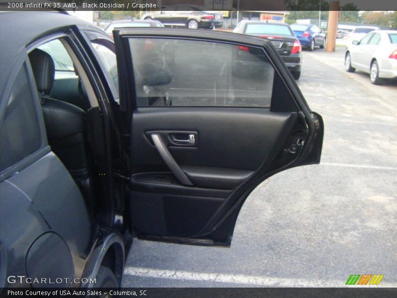Black Obsidian / Graphite 2008 Infiniti FX 35 AWD