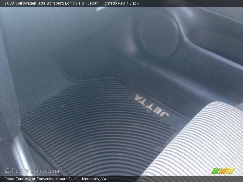 Tornado Red / Black 2003 Volkswagen Jetta Wolfsburg Edition 1.8T Sedan