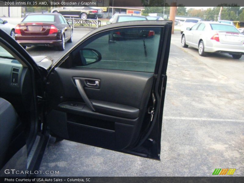 Black Obsidian / Graphite 2008 Infiniti FX 35 AWD