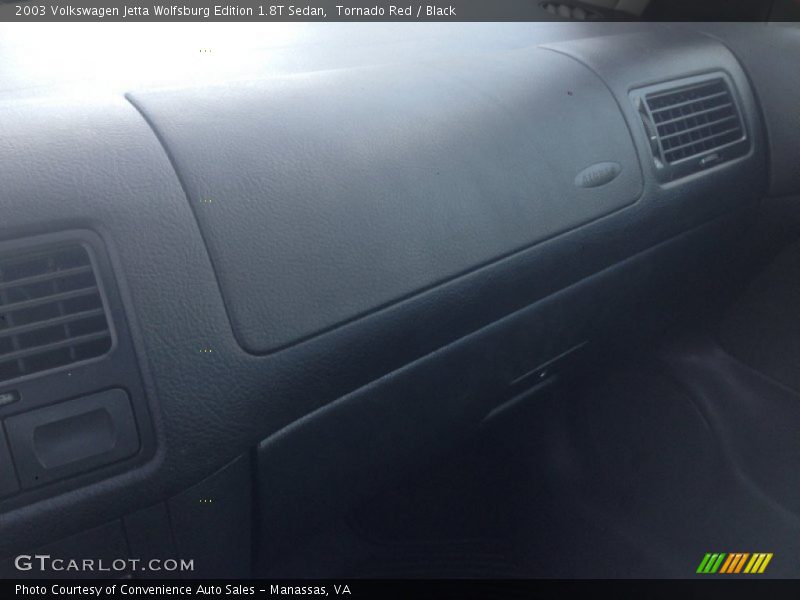 Tornado Red / Black 2003 Volkswagen Jetta Wolfsburg Edition 1.8T Sedan