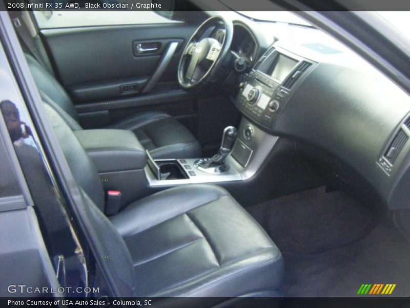 Black Obsidian / Graphite 2008 Infiniti FX 35 AWD