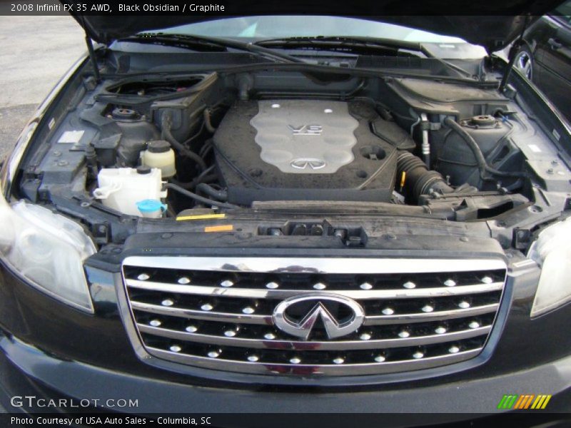 Black Obsidian / Graphite 2008 Infiniti FX 35 AWD