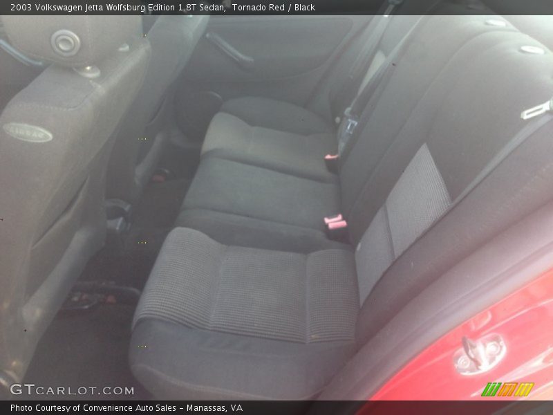 Tornado Red / Black 2003 Volkswagen Jetta Wolfsburg Edition 1.8T Sedan