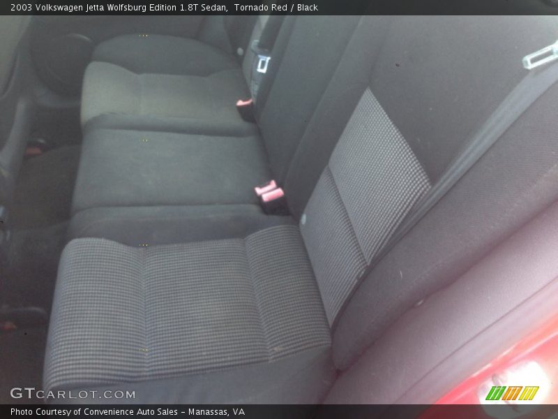 Tornado Red / Black 2003 Volkswagen Jetta Wolfsburg Edition 1.8T Sedan