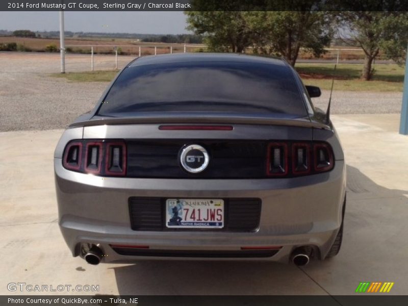 Sterling Gray / Charcoal Black 2014 Ford Mustang GT Coupe