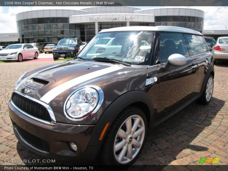 Hot Chocolate Metallic / Malt Brown 2008 Mini Cooper S Clubman