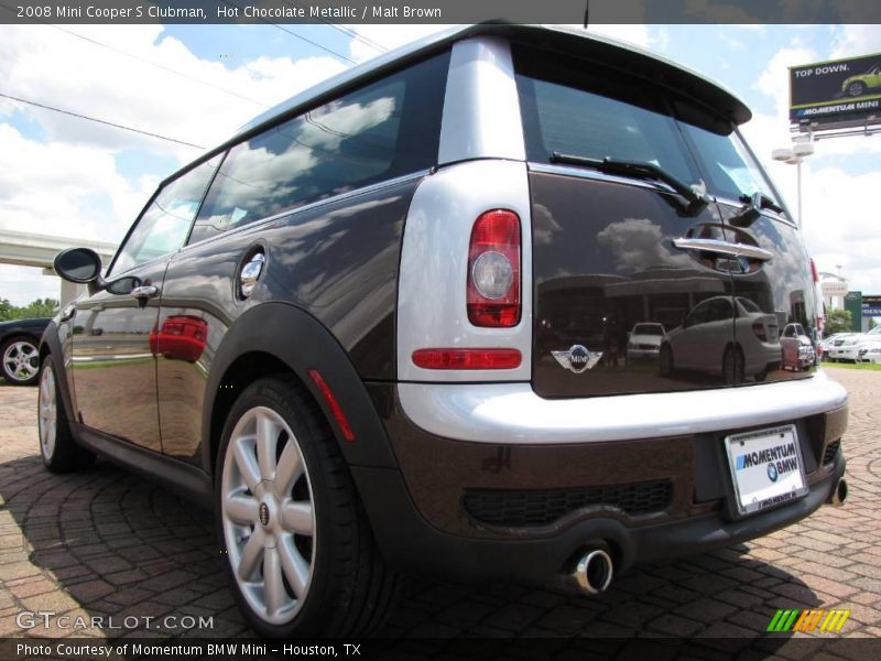 Hot Chocolate Metallic / Malt Brown 2008 Mini Cooper S Clubman