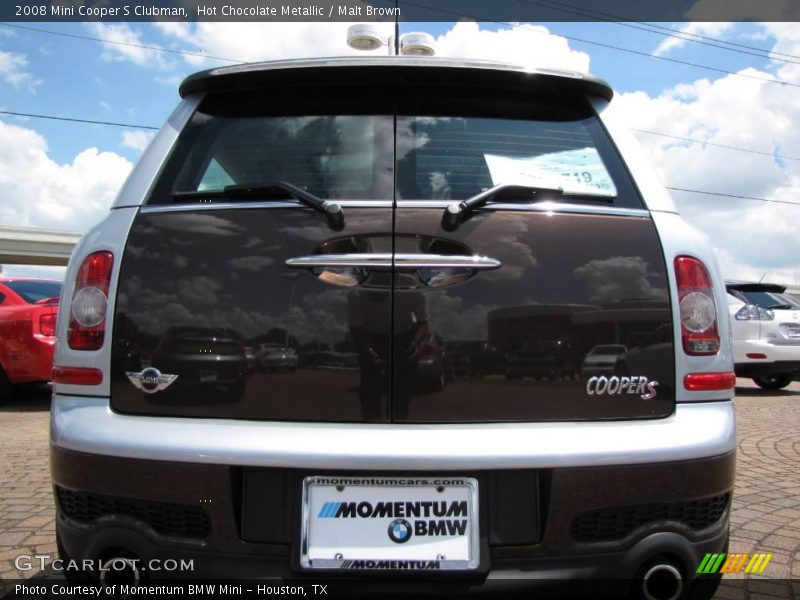 Hot Chocolate Metallic / Malt Brown 2008 Mini Cooper S Clubman