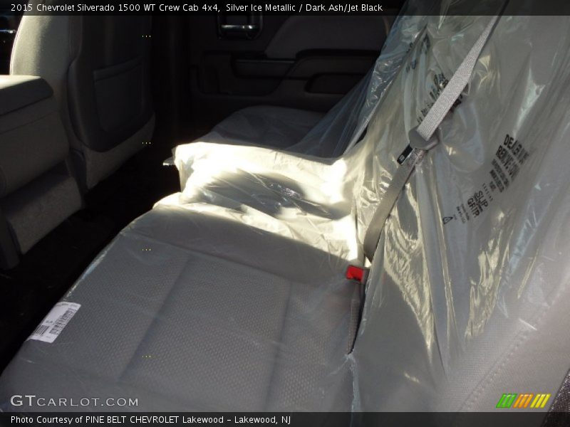 Silver Ice Metallic / Dark Ash/Jet Black 2015 Chevrolet Silverado 1500 WT Crew Cab 4x4