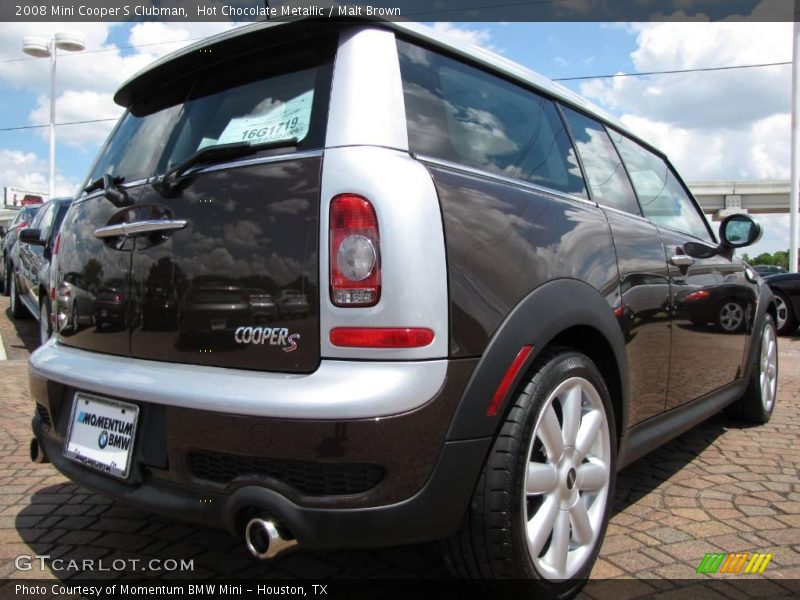 Hot Chocolate Metallic / Malt Brown 2008 Mini Cooper S Clubman