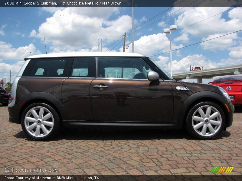 Hot Chocolate Metallic / Malt Brown 2008 Mini Cooper S Clubman