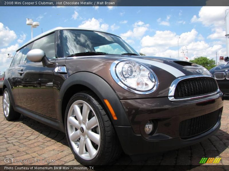 Hot Chocolate Metallic / Malt Brown 2008 Mini Cooper S Clubman