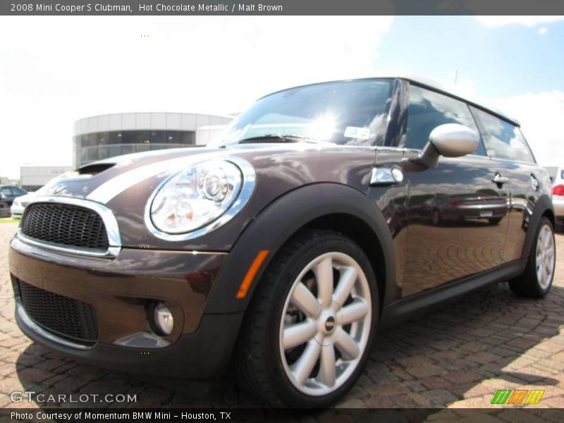 Hot Chocolate Metallic / Malt Brown 2008 Mini Cooper S Clubman