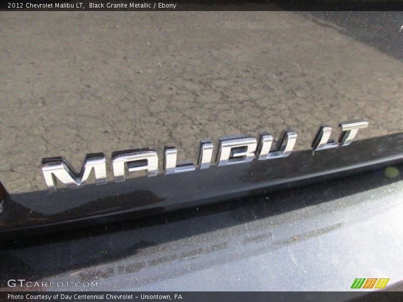 Black Granite Metallic / Ebony 2012 Chevrolet Malibu LT