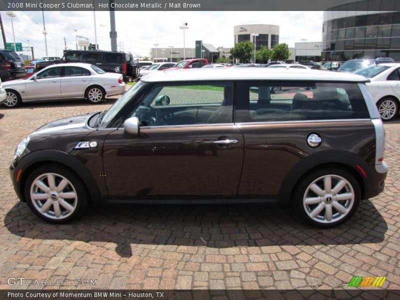 Hot Chocolate Metallic / Malt Brown 2008 Mini Cooper S Clubman