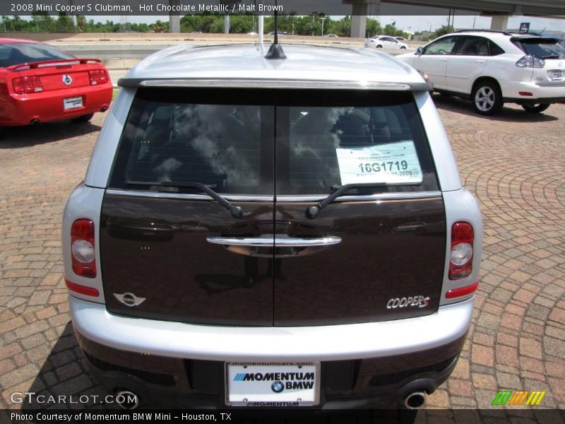 Hot Chocolate Metallic / Malt Brown 2008 Mini Cooper S Clubman