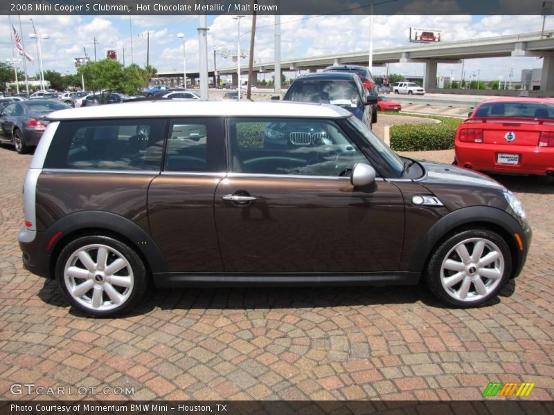 Hot Chocolate Metallic / Malt Brown 2008 Mini Cooper S Clubman