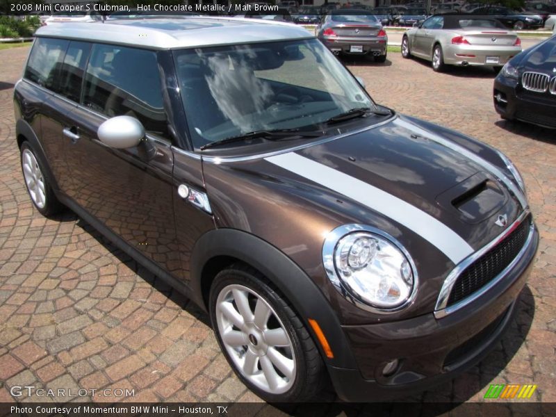 Hot Chocolate Metallic / Malt Brown 2008 Mini Cooper S Clubman