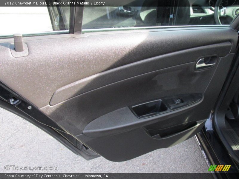 Black Granite Metallic / Ebony 2012 Chevrolet Malibu LT