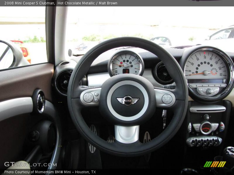 Hot Chocolate Metallic / Malt Brown 2008 Mini Cooper S Clubman