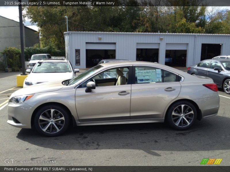 Tungsten Metallic / Warm Ivory 2015 Subaru Legacy 2.5i Limited