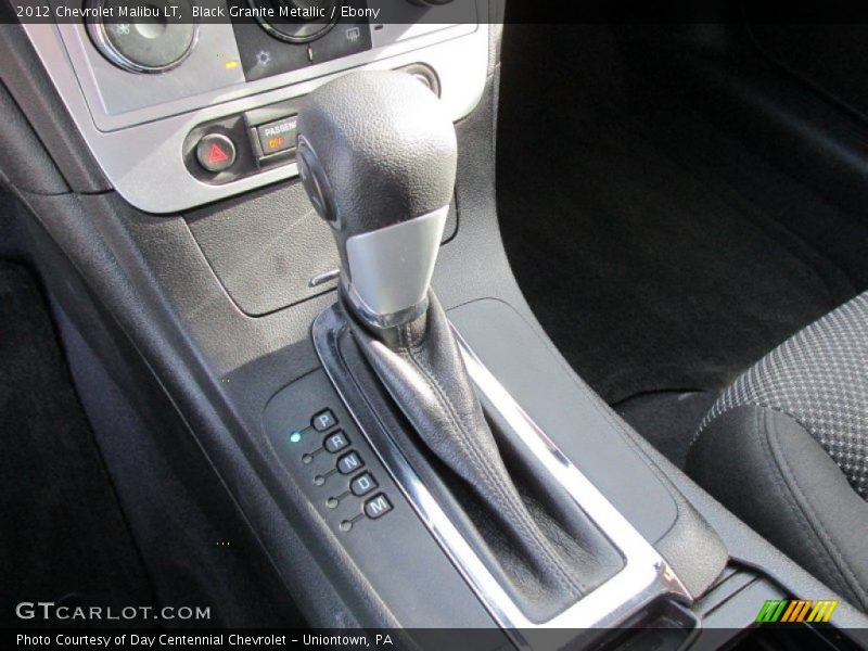 Black Granite Metallic / Ebony 2012 Chevrolet Malibu LT