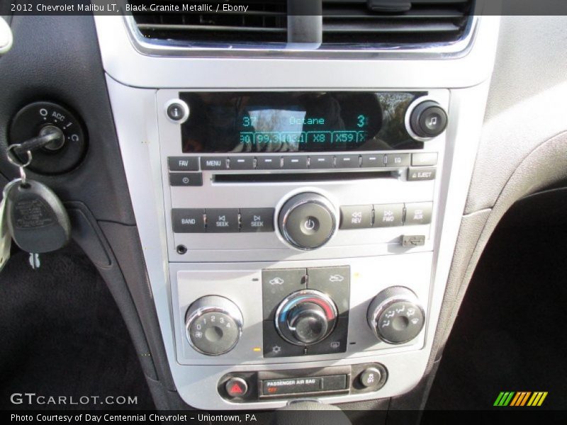 Black Granite Metallic / Ebony 2012 Chevrolet Malibu LT