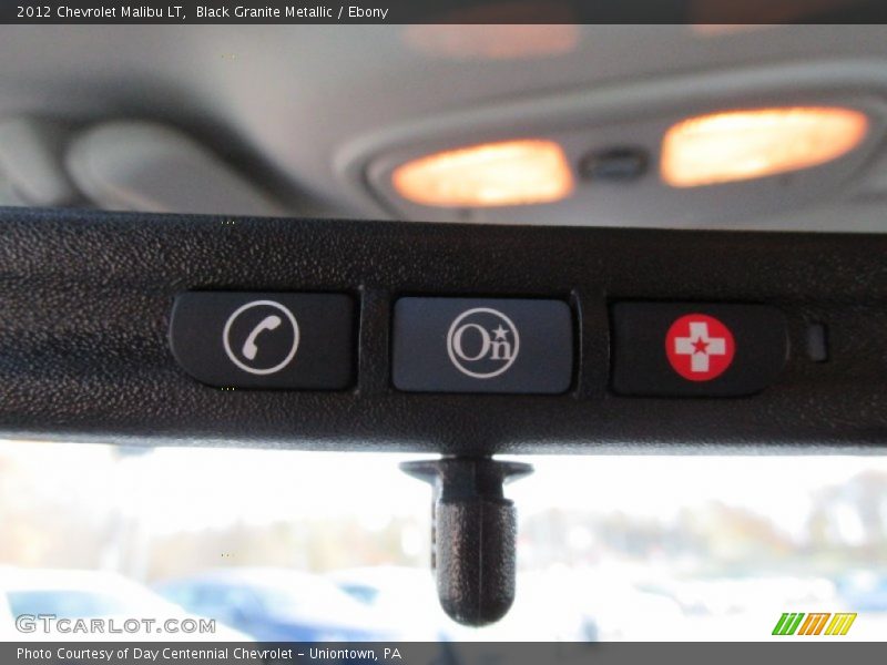 Black Granite Metallic / Ebony 2012 Chevrolet Malibu LT