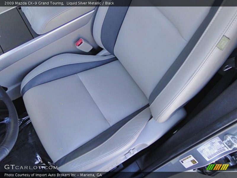 Front Seat of 2009 CX-9 Grand Touring