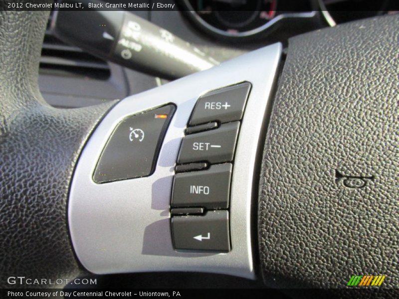 Black Granite Metallic / Ebony 2012 Chevrolet Malibu LT