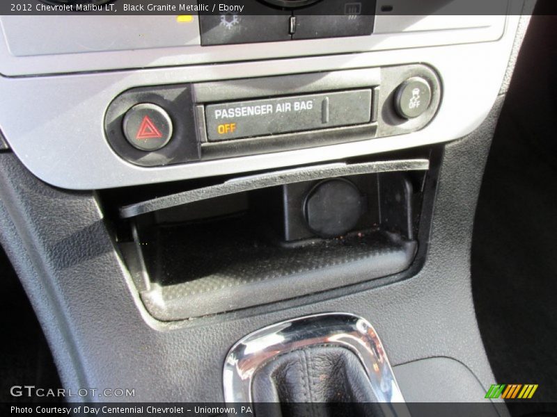 Black Granite Metallic / Ebony 2012 Chevrolet Malibu LT