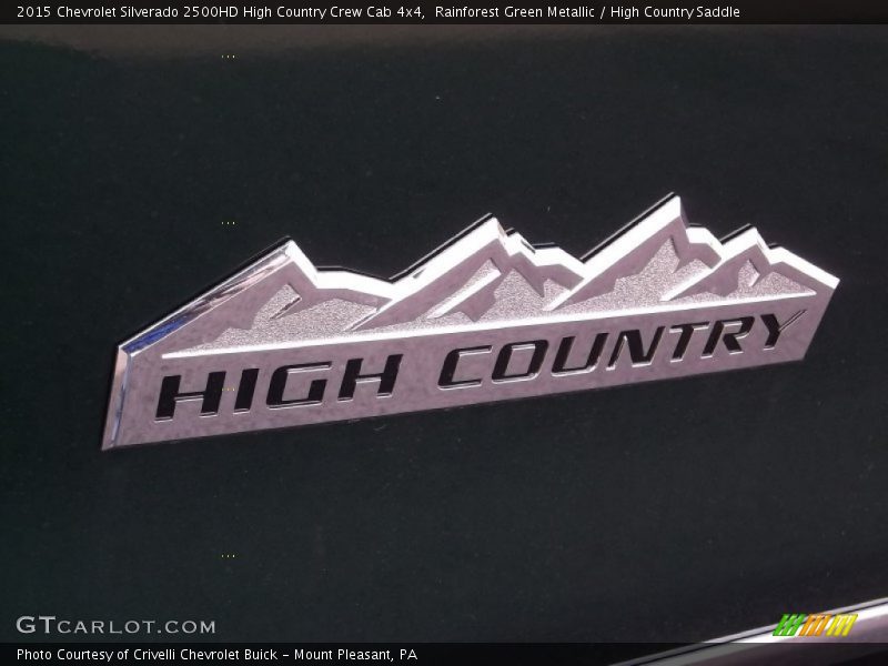  2015 Silverado 2500HD High Country Crew Cab 4x4 Logo