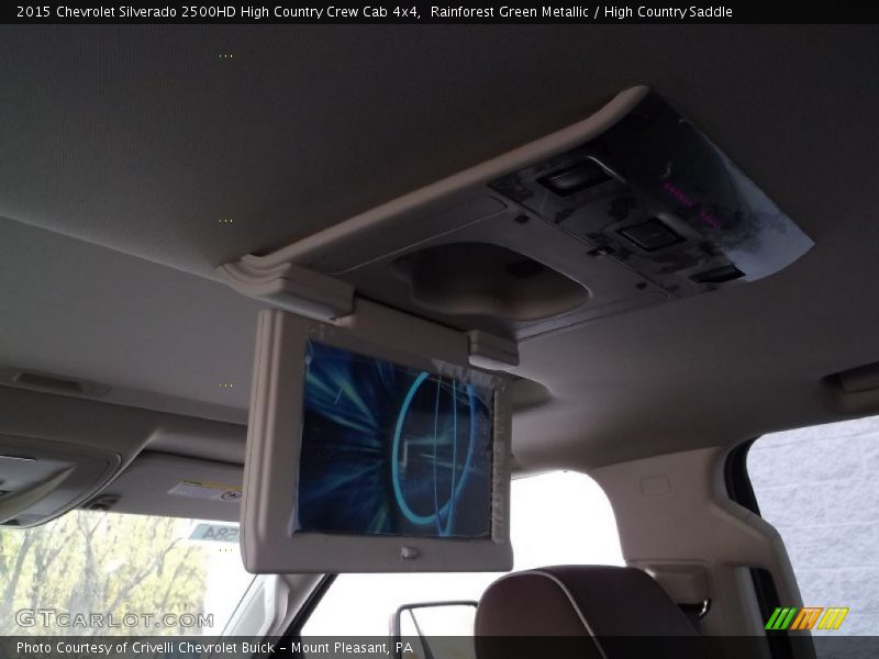 Entertainment System of 2015 Silverado 2500HD High Country Crew Cab 4x4