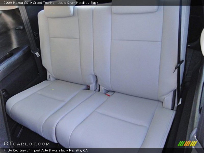 Liquid Silver Metallic / Black 2009 Mazda CX-9 Grand Touring