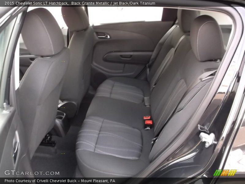 Black Granite Metallic / Jet Black/Dark Titanium 2015 Chevrolet Sonic LT Hatchback