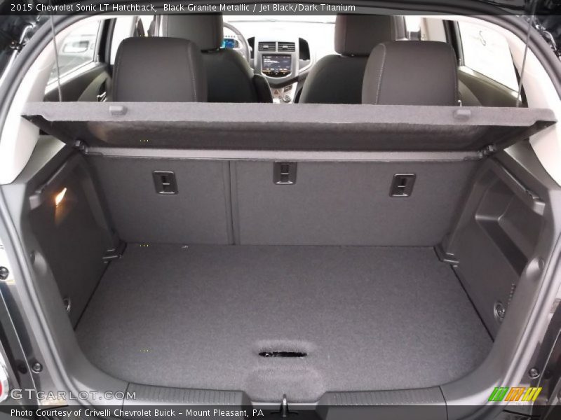 Black Granite Metallic / Jet Black/Dark Titanium 2015 Chevrolet Sonic LT Hatchback